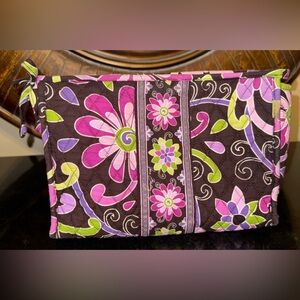 *NWOT* Vera Bradley Purple Punch Large Cosmetic Bag (Retired Pattern)